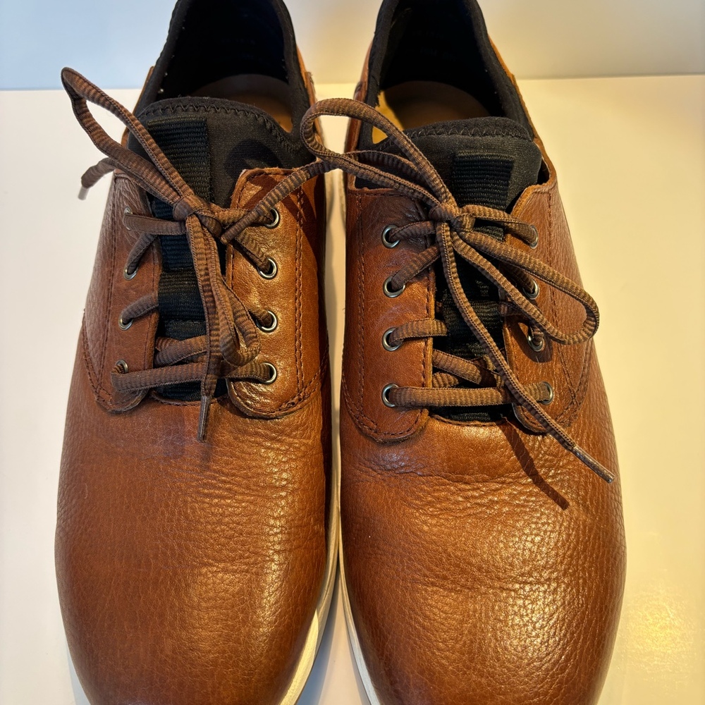 Johnston & Murphy Brown Leather Sneakers